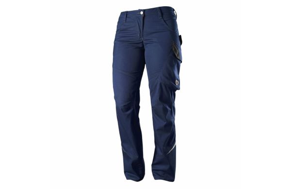 Leichte schmale Damen Arbeitshose 1981-570 nachtblau 34