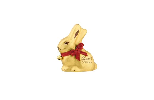 Lindt Goldhase in Werbekartonage, 100 g