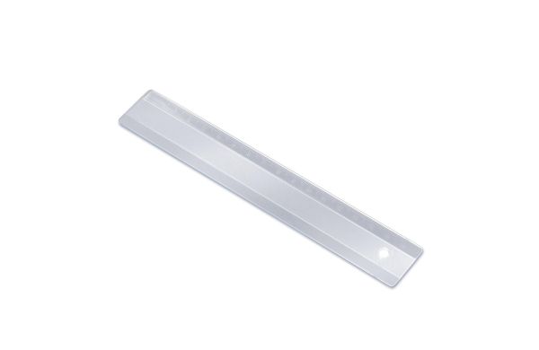 Lineal aus Kunststoff "16 cm", transparent
