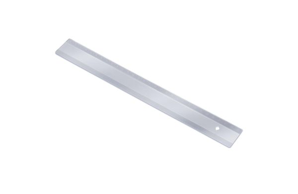 Lineal aus Kunststoff "30 cm", transparent