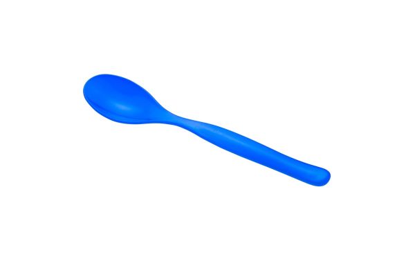 Löffel "Plastic", blau