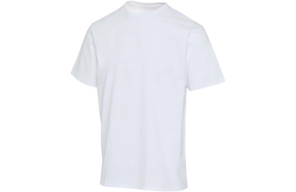 Lucas Oversize T-Shirt aus recycelter 260 g/m2 Bio Baumwolle (OCS) unisex, weiss, XS