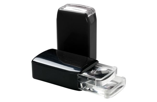 Lupe "Double 3 x/6 x", schwarz