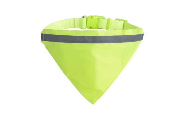 Lurex Reflektierendes Hundehalsband, gelb