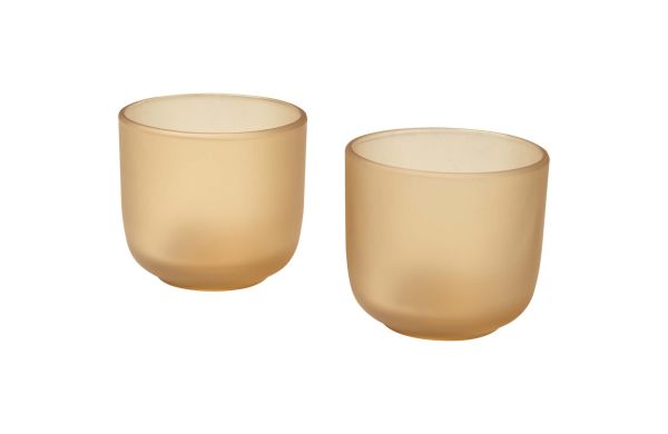 Mal 200 ml Glasbecher – 2er-Set, oatmeal