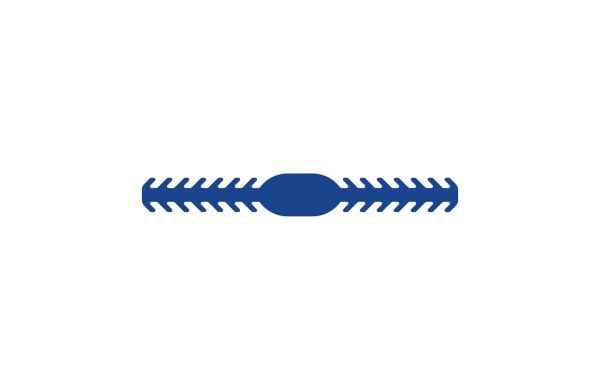 Maskenhalterung "Comfort", large, blau
