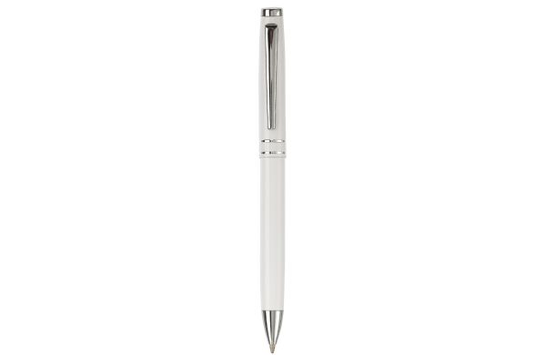Metall Rollerball Two Stripes, weiss
