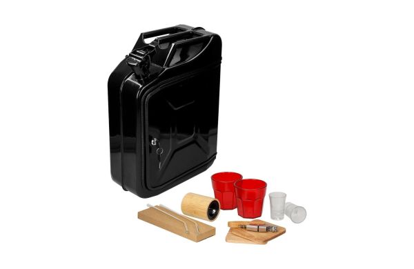 Minibar "Canister", Set 1, schwarz