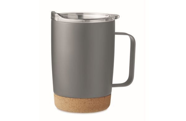 RUBY Dubbelwandige drinkbeker 300 ml - grau