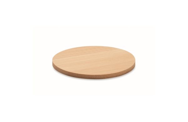 BAYIN Runder Untersetzer Bambus - holzfarben