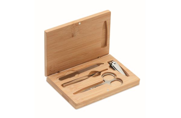 SEWA Maniküre-Set - holzfarben