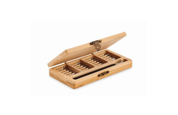BAMTOOL 24-teiliges Werkzeugset - holzfarben