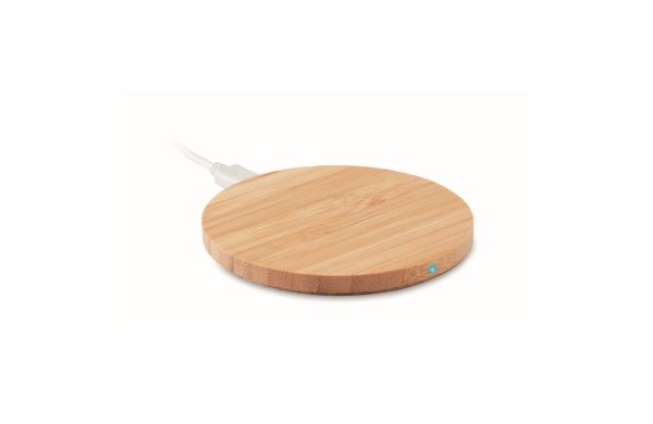 RUNDO LUX Induktives Ladegerät 15W - holzfarben