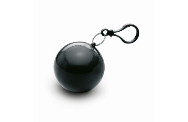 NIMBUS Regenponcho in Kugel - schwarz