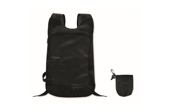 JOGGY Faltbarer Sport-Rucksack - schwarz
