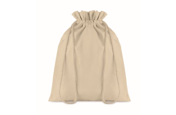 TASKE MEDIUM Beutel mit Kordelzug M - beige