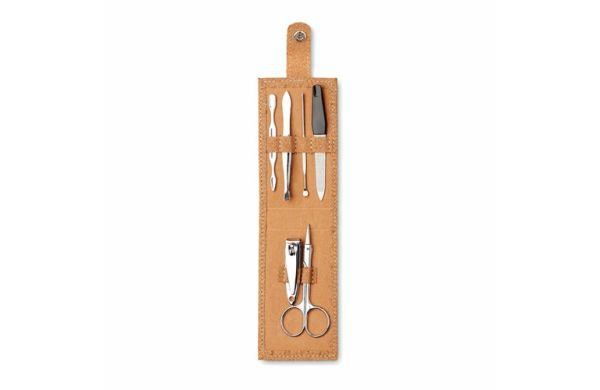 NAILKIT CORK 6teiliges Maniküre-Set - beige