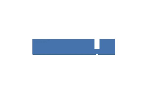 Mobile device holder "Upprett", blau