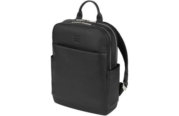 Moleskine Classic Pro Rucksack aus Leder, schwarz