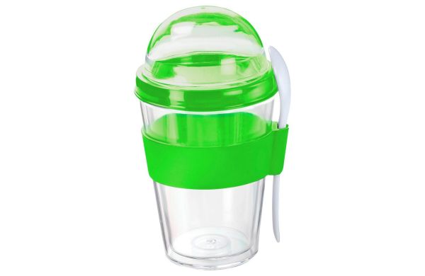 Müslibecher "Spoon", transparent