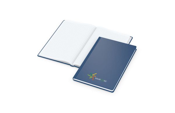Notizbuch Hardcover Easy-Book Vollkaro A5 - Siebdruck-Digital