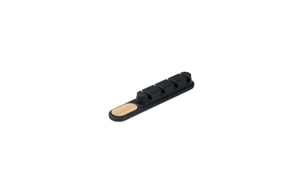 ORDER Kabel-Halter Silikon, schwarz