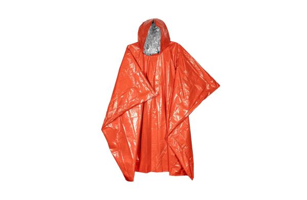 Outdoorponcho "Survival", orange