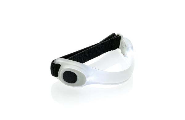 Sicherheitsband mit LED/weiß