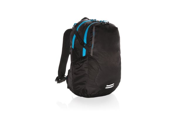 Explorer Ribstop mittlerer Wanderrucksack 26L PVC frei/schwarz