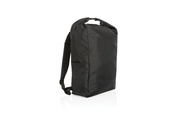 Impact AWARE™ RPET Basic Rolltop-Rucksack/schwarz