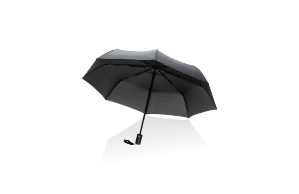 21" Impact AWARE™ RPET 190T Mini-Schirm automatic open/close/schwarz