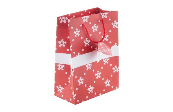 Palokorpi S Geschenktasche, rot, weiss