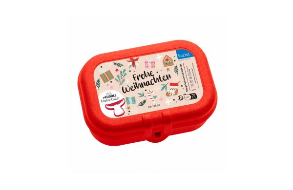 PASCAL S + RUDOLF Lunchbox + Ausstecher + XMAS Sticker & Rezepteinleger
