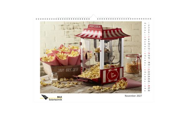 Personalisierter Bildkalender MagicPix Panorama Wandkalender groß