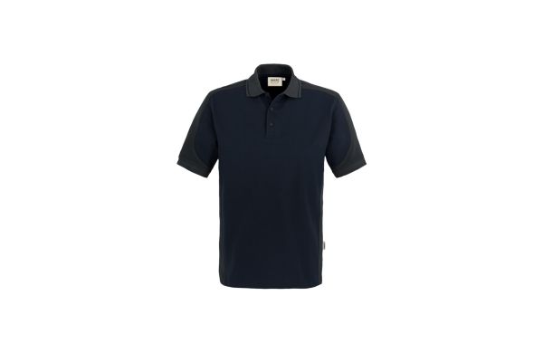Poloshirt Contrast mit Funktionsgewebe 839 tinte-anthrazit XS
