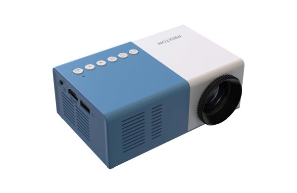 Prixton Cinema Miniprojektor, mittelblau