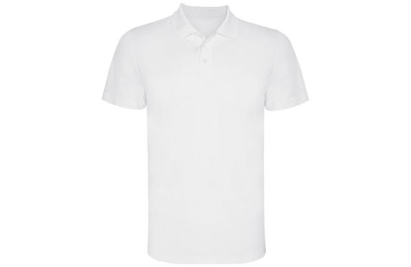 Monzha Sport Poloshirt für Herren - weiss - S