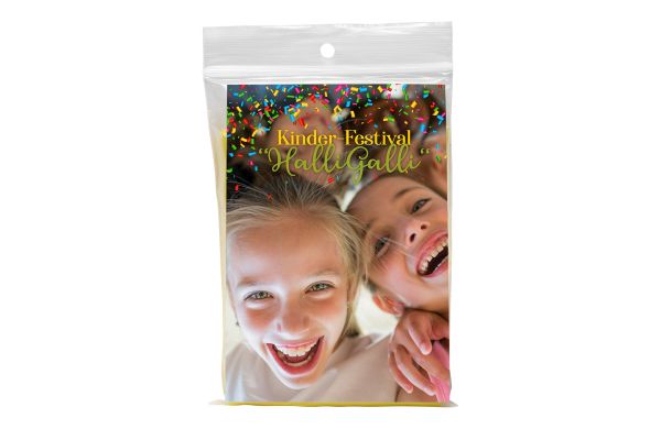 Regen-Poncho für Kinder_ individuell_ gelb