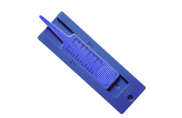 Reifenprofilmesser "LKW", blau