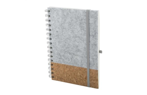 RPET Notizbuch Corsens, grau