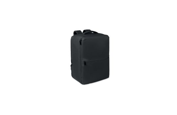 Rucksack mit Vakuumbeutel, Schwarz