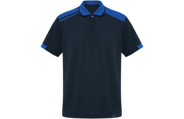 Samurai Poloshirt antibakteriell 160 g/m², unisex, marineblau, S