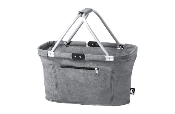 Scampa RPET Picknick-Korb, grau