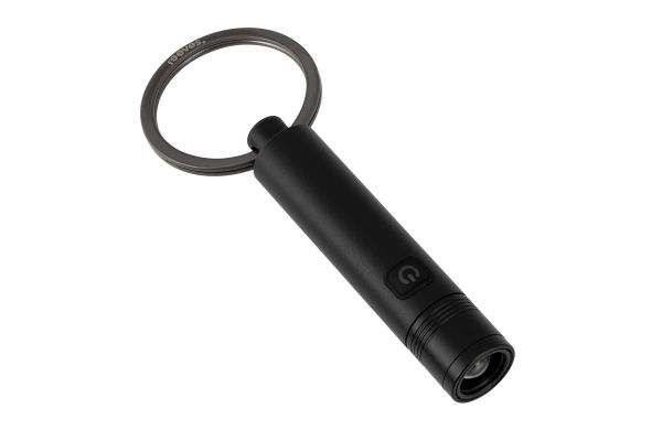 Schlüsselanhänger mit wiederaufladbare LED Taschenlampe REEVES-PORTO LIGHT