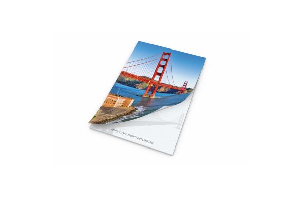 Schreibblock Cover Seiten/Deckblatt - 4-fach Lochung