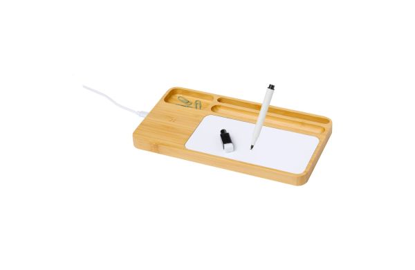 Sirae Wireless-Charger/Organizer, natur