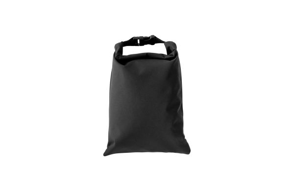 snackstrap faltbarer lunchbag aus aware rpet 30 x 20cm schwarz