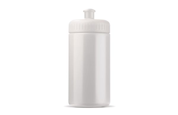 Sportflasche classic 500ml, weiss