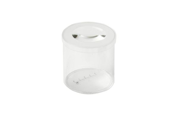 Standlupe 4cm "Box", transparent
