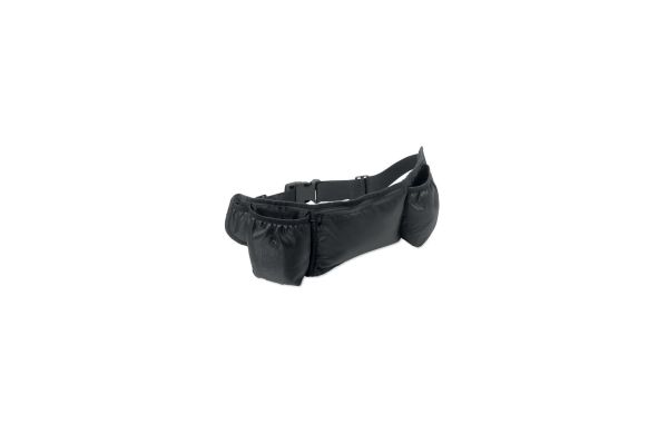 STEADY Sport-Gürteltasche 420D RPET, schwarz